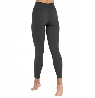 Leggins për goca Brubeck Casual, me bel t’ lartë, për palestër, grafit