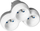 Shpërndarës trefish Bticino 3x2P+E, 16A 3680W, IP20, bardhë gri