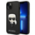 Mbulesë telefoni Karl Lagerfeld PU Saffiano Karl Head për iPhone 14, e zezë