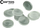 Tokenë loje Crafters Tentacle V2, akrilik sateni 22mm, set 10 copë, transparentë