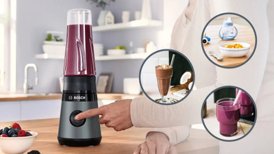Blender Bosch MMB2111S, 0.8 L, i hirtë