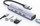Hub USB UGREEN 60554, 5 në 1, USB 3.0, RJ45 Gigabit, gri metalik