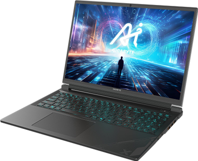 Laptop Gigabyte G6X 9KG 2024, i7 13650HX, 16GB RAM, ngjyrë e zezë