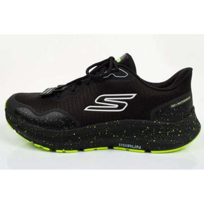 Спортски патики Skechers Go Run M 220874/BKLM, водоотпорни, со Air Cooled Memory Foam, црни