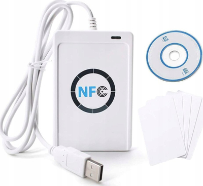 Lexues kartash NFC ACS ACR122, USB PC/SC, 13.56MHz, i bardhë