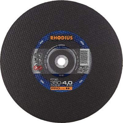 Disk prerës Rhodius FT30, 350mm, 4.0mm, për metal
