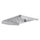 Raft fiks 19" 1U, 483x315 mm, 25 kg, gri