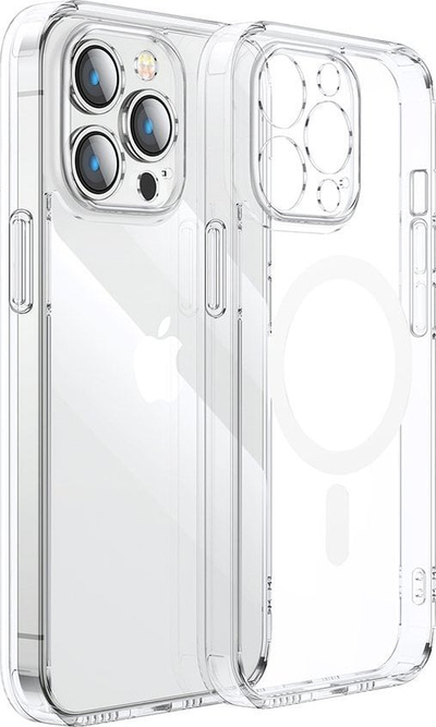 Mbrojtëse magnetike Joyroom 14D, për iPhone 14, MagSafe, transparente