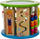 Kub druri edukativ Kruzzel 24670, aktivitete Montessori, shumëngjyrësh