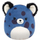 Lodër pelushi Squishmallows Bear Spotts, 13 cm, blu me pika