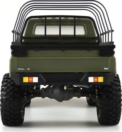 Makinë lodër me telekomandë Amewi AMXRock RCX8BS, crawler 1:8, gati për xhiro, jeshile ushtarake