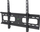 Mbajtëse muri për TV Manhattan 424752, 37"-70", çelik, e zezë