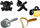 Set lodrash rëre Lean Toys Pirate, 6 pjesë, multikolor