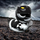 Figurë koleksioni Numskull Power Rangers Black Ranger TUBBZ First Edition, PVC, 9cm, shumëngjyrëshe