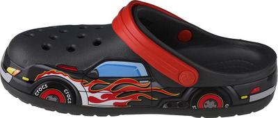 Sandale për kalamaj Crocs FLTRUCKBANDCLOG K, material sintetik, gri