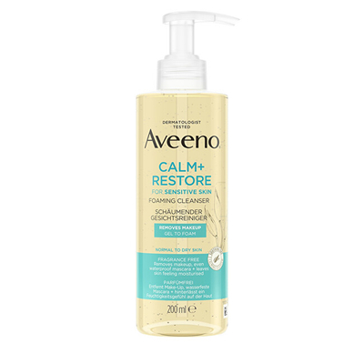 Shkumë pastrues për fytyrë Aveeno, 200 ml