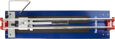 Makine për prer plakash Specialist+, 600 mm, 2 shina inoksi, blu