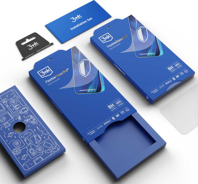 Mbështjellës ekrani 3mk FlexibleGlass Pro, për Samsung Galaxy S10 Lite, xham hibrid, transparent
