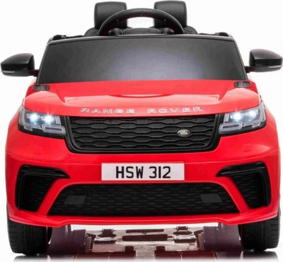 Makine elektrike për fëmijë Range Rover Velar, telekomandë, rrota SOFT, e kuqe