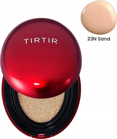 Fondatinë kompakte TIRTIR Mask Fit Red Cushion SPF40 PA++, 18g, nuanca 23N Sand