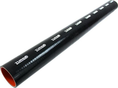 Tub silikoni TurboWorks Pro Connector 100cm, diametër 51mm, i zi