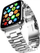 Rrip ore Mercury Metal për Apple Watch, 42/44/45mm, çelik inox, argjendtë