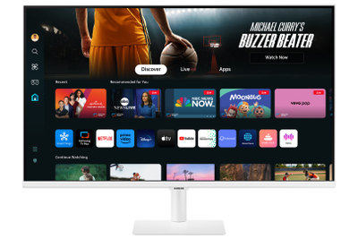 Monitor Samsung M70D 32", 4K Ultra HD, Smart, i bardhë