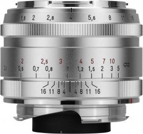 Objektiv Voigtlander Nokton 35mm f/1.5 VM ASPH Type II Vintage Line, manual, argjendi