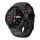 Smartwatch Giewont GW430-1, sportiv, që s’e ha uji, i zi