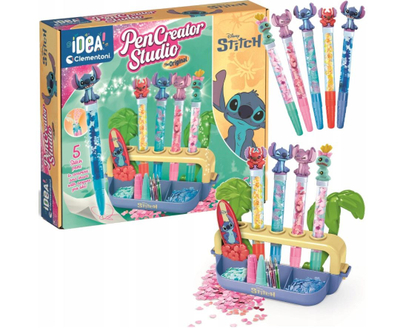Set krijues Clementoni Stitch Pen Factory, fabrika për stilolapsa, për fëmijë