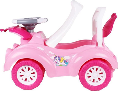 Makinë lodër Technok Ride-On Car, me pedale, me timon me tinguj, rozë