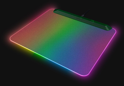 Mousepad gaming Razer Firefly V2 Pro, RGB, me mikro teksturë, jeshil
