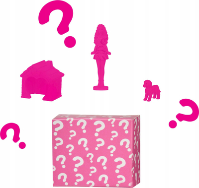 Set lodrash Barbie Mini BarbieLand Dreamhouse, kukull 4 cm, ashensor dhe pishinë, rozë