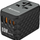 Adapter udhëtimi Verbatim GaN III, universal, 65W, 2x USB C 2x USB A, i zi