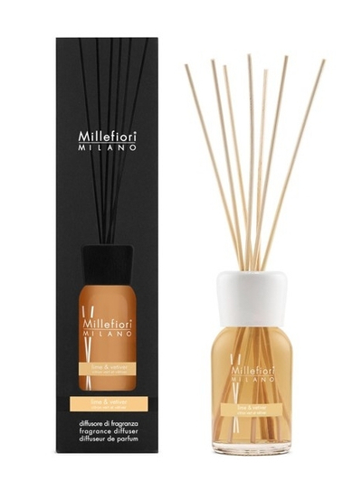 Ароматичен дифузер Millefiori Milano Lime & Vetiver, 100 мл