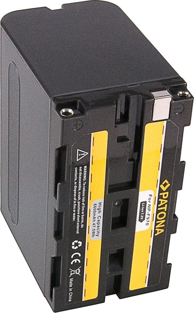 Батерија за камера Walimex Li Ion NP F960, 6600mAh, црна
