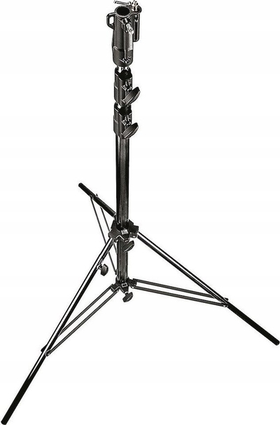 Stativ ndriçimi Manfrotto 126BSU Heavy Duty, çelik, i zi