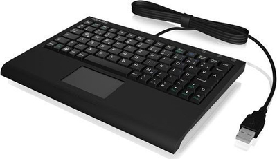 Тастатура Keysonic ACK-3410, со кабел, US, Црна