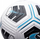 Top futbolli Nike Academy Team FZ7540-102, me teknologji Aerowsculpt, i bardhë me detaje të zeza edhe blu