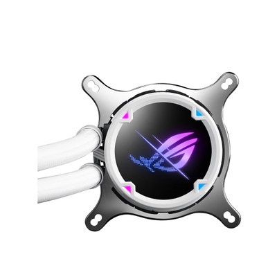 Ftohës CPU ASUS ROG STRIX LC II 240 ARGB, 120mm, i bardhë