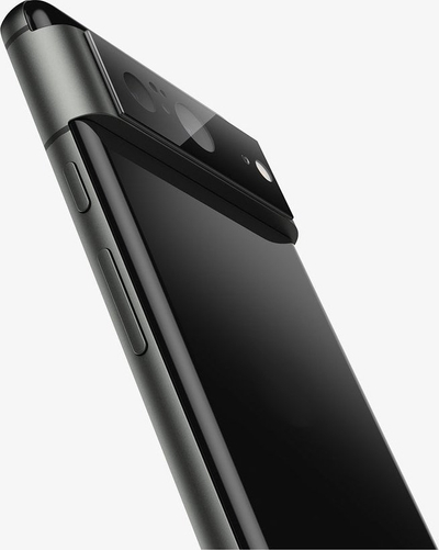 Mbrojtëse xhami për kamerën Spigen Glas.tR EZ Fit Optik, për Google Pixel 8, 2 copë, e zezë