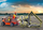 Set lodrash Playmobil Air Stunt Show 70835, automjet shërbimi me mekanik, 54 pjesë, portokalli