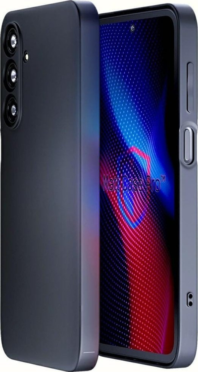 Футрола за телефон 3MK Matt Case Pro за Samsung Galaxy M35 5G, TPU, црна