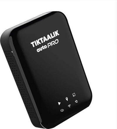 Adapter pa tela për makinë TIKTAALIK AutoPro, Android Auto, Apple CarPlay, i zi