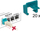 Kompleti fillestar i kapëses Delock Secure RJ45, 20 copë