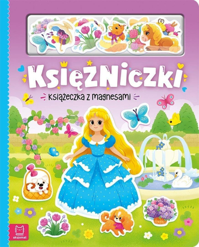 Liber magnetik Aksjomat Princesses, libra me figura magnetike, shumëngjyrësh