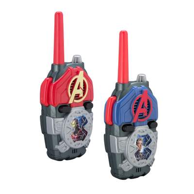 Walkie talkie lojë EKids Avengers Endgame, FRS, me drita dhe tinguj, shumëngjyrësh