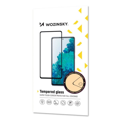 Заштитно стакло Wozinsky Full Glue за Xiaomi Redmi Note 14S, 9H, сет 2 парчиња, црно