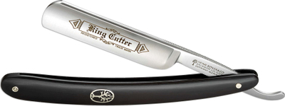 Brisk i drejtë Boker King Cutter 5/8, çelik karboni, dorezë sintetike, i zi