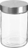 Kavanoz qelqi No Name, 1.2L, kapak inox, transparent